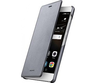 Huawei P9 Lite Flip Cover - Grijs