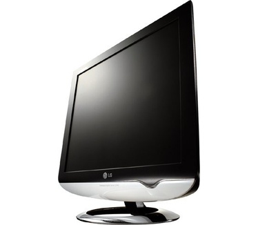LG L1940BQ (19", 8ms, D-Sub, Zwart/Zilver)