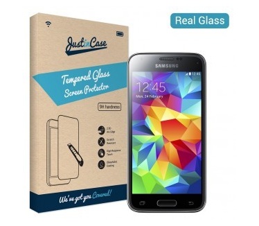Just in Case Tempered Glass Samsung Galaxy S5 mini - Arc Edge