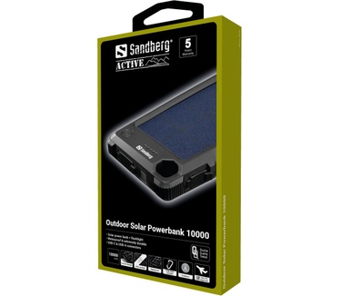 Sandberg Outdoor Solar Powerbank 10000