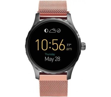 qMust Milanees armband voor Fossil Q Marshall - Rose Gold