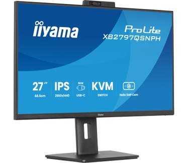 Iiyama XB2797QSNPH-B1 27IN IPS LCD 4MS 2560X1440 350CD/M2 HDMI/DP/USB 2