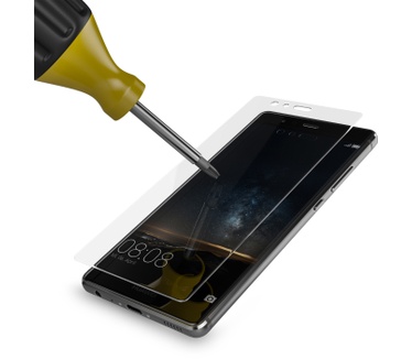 BeHello Huawei P9 Full Cover High Impact Glass Black