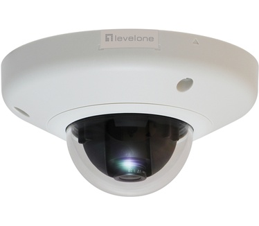 LevelOne Fixed Dome Network Camera, 5-Megapixel, Outdoor, PoE 802.3af, WDR, Vandalproof, Vibrationproof