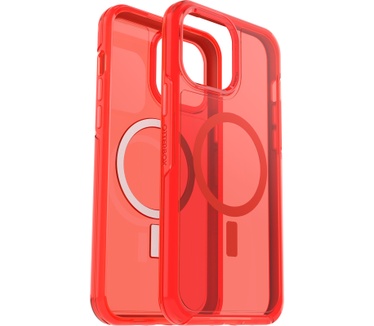 Otterbox Symmetry Plus Clear Series voor Apple iPhone 13 Pro Max, In The Red