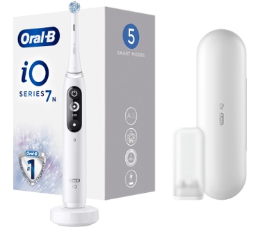 Oral-B iO - 7n - Elektrische Tandenborstel Wit Powered By Braun