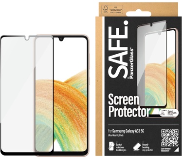 PanzerGlass SAFE Samsung Galaxy A33 5G Case Friendly - Black (SAFE95101) (Samsung - Galaxy A33 5G)