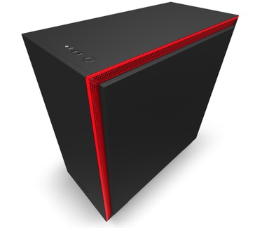 NZXT H710i Zwart/Rood