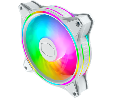Cooler Master Masterfan MF120 Halo White Edition, 120mm