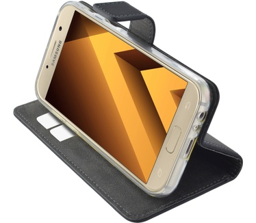 Mobiparts Premium Wallet TPU Case Samsung Galaxy A3 (2017) Black