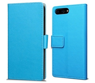 qMust OnePlus 5 Wallet Hoesje Blauw