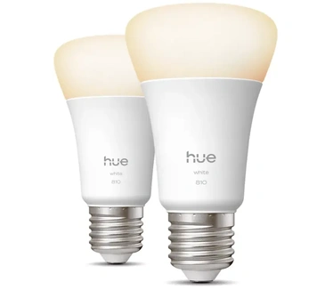 Philips Hue White A60 - E27 slimme lamp - 810 lumen (2-pack)