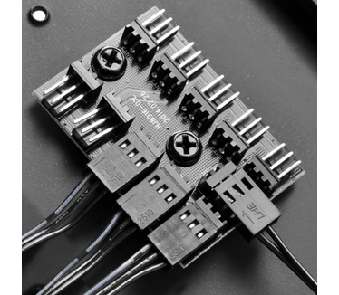 Silverstone Primera PM01 (rode led) Zwart