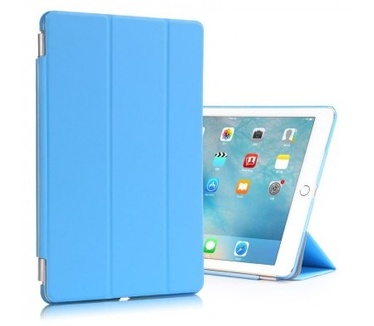 qMust Apple iPad Pro 9.7 Smart Tri-Fold Case - Light Blue