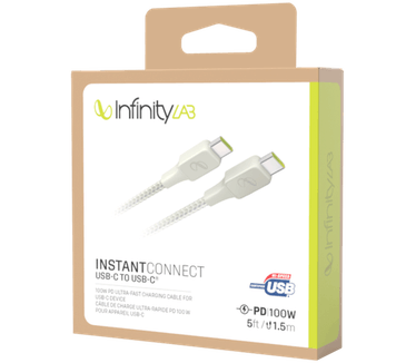 InfinityLab InstantConnect USB-C to USB-C Wit
