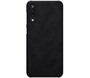 Nillkin Qin PU Leather Book Case - Samsung Galaxy A50 - Zwart  Zwart