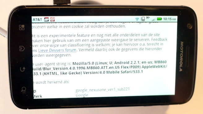 Motorola Atrix