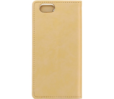 Mercury Blue Moon Wallet Case voor Apple iPhone 5/5S/SE - Goud Goud