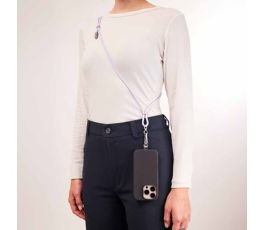 Intenso Handykette als Lade- + Datenkabel USB-C bis 1,65m lila