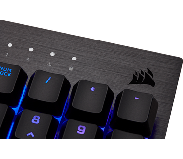 Corsair K60 RGB Pro Mechanical Gaming Keyboard, Cherry Viola