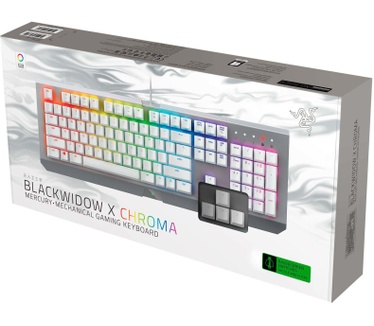 Razer BlackWidow X Chroma - Mercury Edition (US Layout)