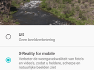 Scherminstellingen Xperia XZs