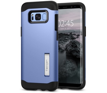 Spigen Slim Armor Samsung Galaxy S8 Plus Case - 571CS21125  Blauw