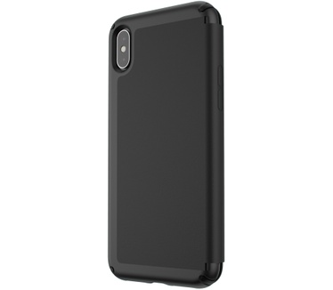 Speck Presidio Folio Leather iPhone XS Max (iPhone XS Max) Zwart