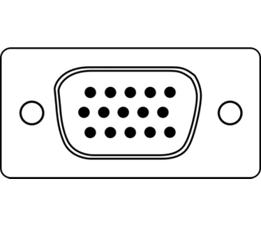 Digitus VGA - 2 x VGA M/F 0.2 m