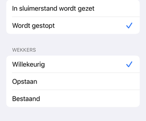 Opdrachten iOS 13.1