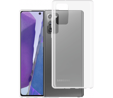 qMust Samsung Galaxy Note 20 Flexibel Hoesje Transparant