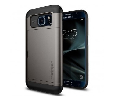 Spigen Slim Armor CS Samsung Galaxy S7 Case - 555CS20016 - Gunmetal