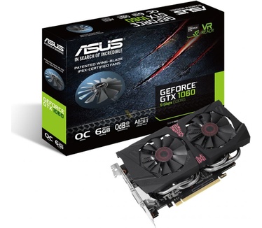 Asus GeForce GTX 1060 OC 6GB (9 Gbps)
