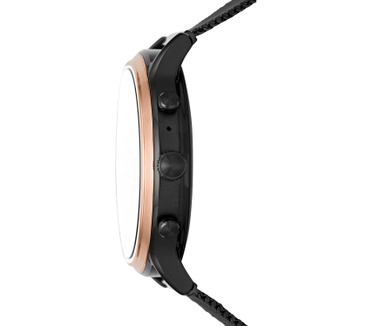 Fossil Gen 5 Julianna HR Black Stainless Steel Rosé Goud (Zwart)