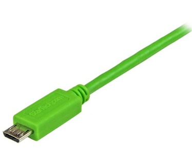 Startech.com Micro-USB-kabel   1 m, groen