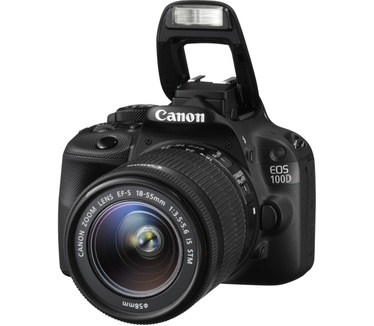 Canon EOS 100D + EF-S 18-55mm f/3.5-5.6 IS STM + EF 40mm f/2.8 STM Zwart