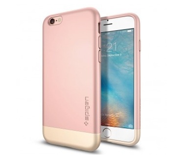 Spigen Style Armor Apple iPhone 6 / 6s Case - SGP11724 - Rose Gold