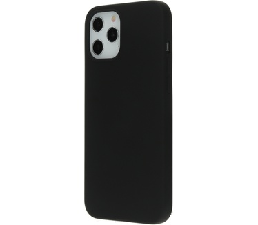 Mobiparts Silicone Cover Apple iPhone 12 Pro Max Black