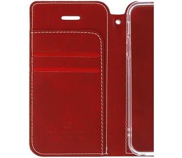 Molan Cano Issue Book Case - Huawei P Smart (2019) - Rood  Rood