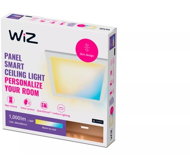 WiZ Plafondlamp, 12 W, vierkant