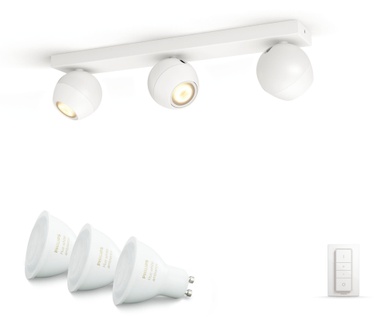 Philips Hue Buckram Spotlamp Wit (3-spot)