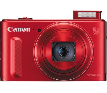 Canon PowerShot SX610 HS Rood