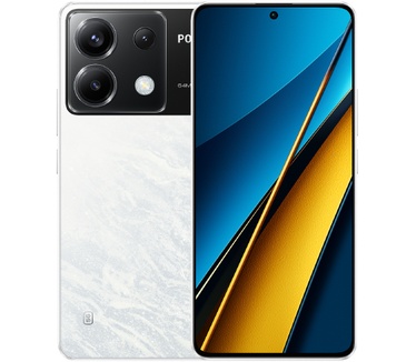 Poco X6, 8GB ram, 256GB opslag Wit