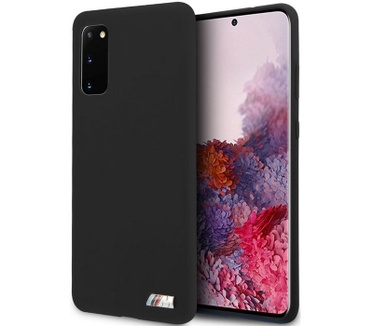 BMW M-Line Silicone Case voor Samsung Galaxy S20 - Zwart  Zwart