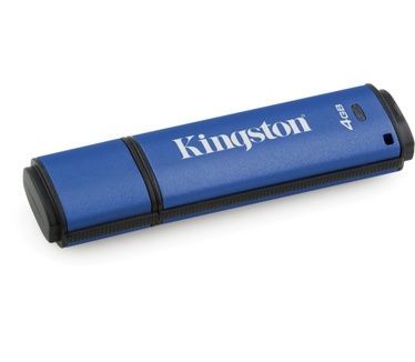Kingston Vault Privacy 3.0 Management-Ready 4GB Blauw