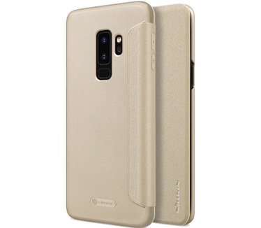 Nillkin New Sparkle Book Case voor Samsung Galaxy S9 Plus - Goud  Goud
