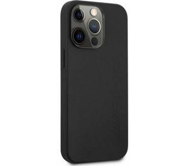 Mercedes-Benz AMG Leather Back Case - iPhone 13 Pro (6.1") Zwart Zwart