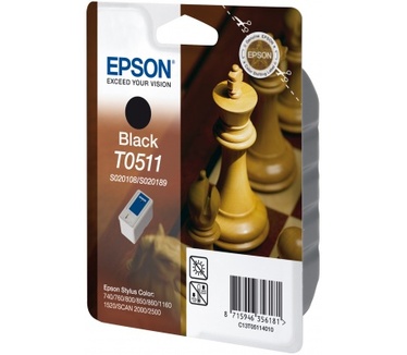 Epson inktpatroon Black T0511