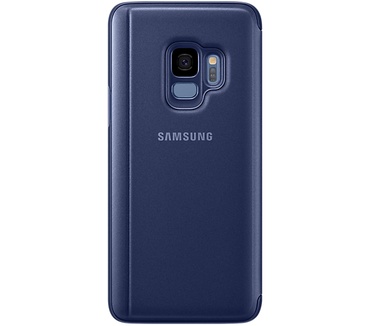 Samsung Galaxy S9 Clear-View Standing Cover (Galaxy S9) Blauw