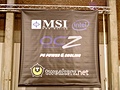 MSI Overklok Challenge 2008 - Tweakers.net op de bannier